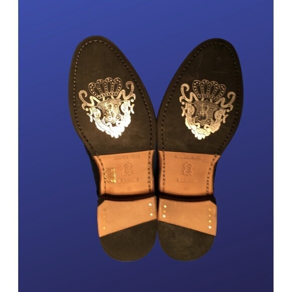 BLACKSTONE Luxury Brogue Wingtip Oxford, AM10 BLACK, Men’s 8.5/Women’s 10, NWOB - Picture 8 of 10